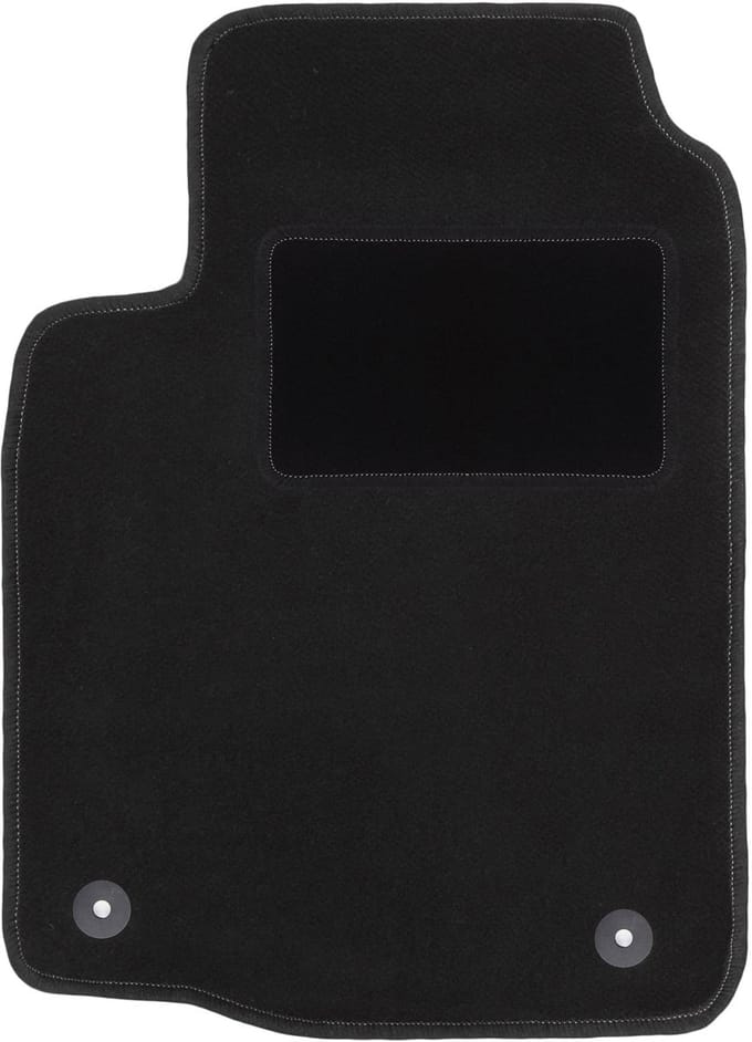 Bestuurdersmat zwart voor: Mitsubishi Colt V / CJO hatchback (1996-2003)
