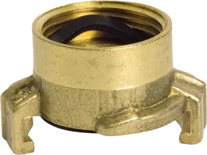 Snelkoppeling met binnendraad messing 1/2 inch 1 stuk Deltafix