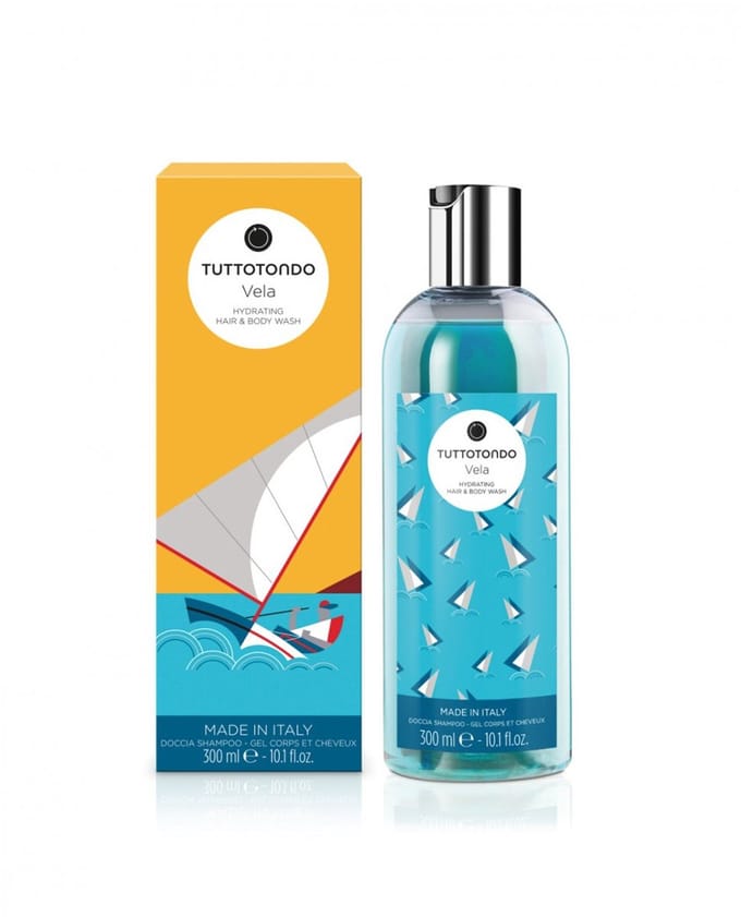 Tuttotondo Vela Hydrating Hair & Body Wash