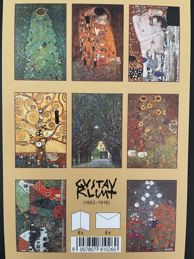 Luka Basic Kaarten Gustav Klimt (1862-1918)