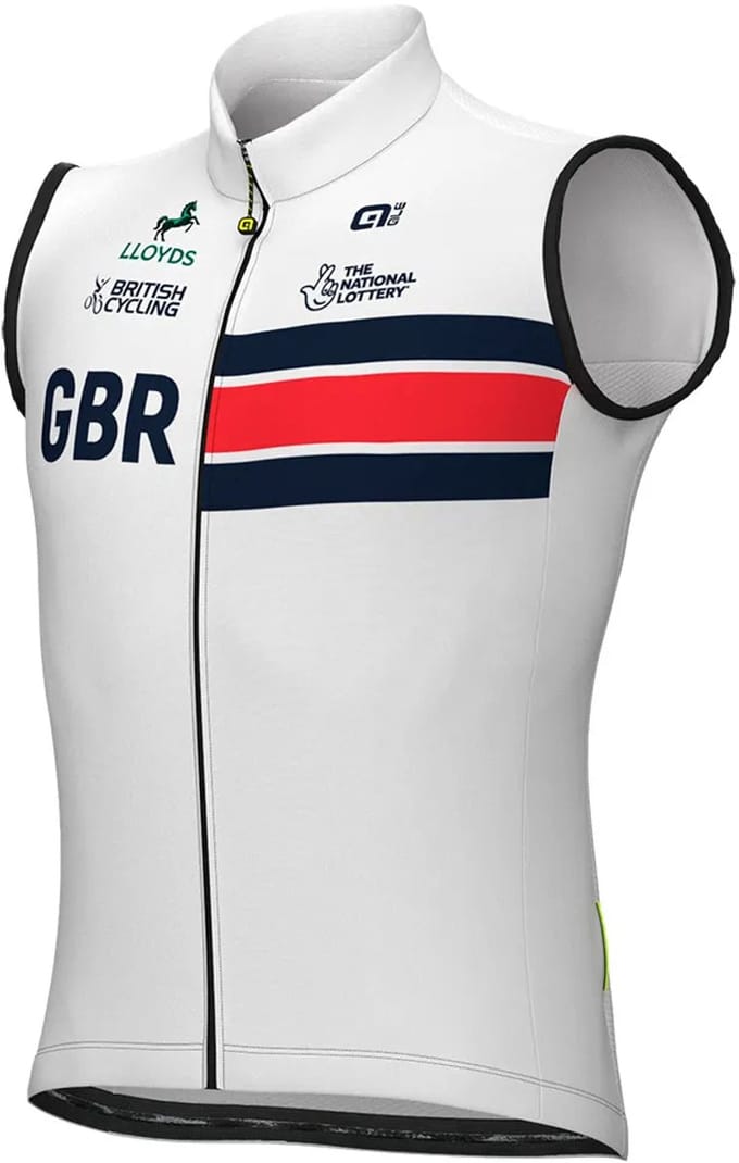 Ale Prime Federazione Britannica Gilet Wit M Man