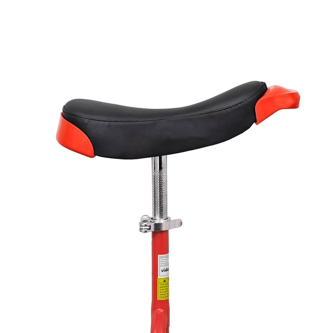 vidaXL - Eenwieler - verstelbaar - 16 - inch - rood