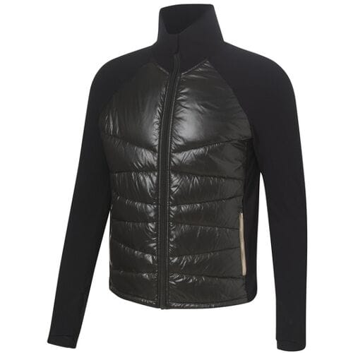 CRIVIT Gewatteerde heren jas Premium (Zwart, S (44-46))
