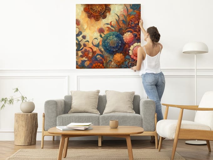 Kunstprint | Wanddecoratie | Canvas | 40 × 40 cm