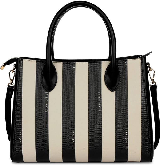 bugatti handtas schoudertas Cleo Tote Bag Black zwart