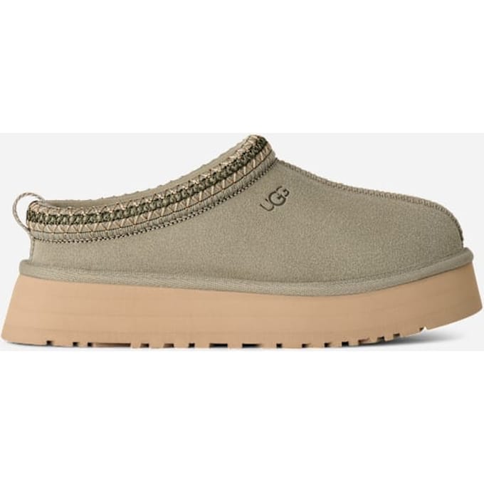 UGG® Tazz II for Women in Bay Leaf, Size 4, Suede/Polyester