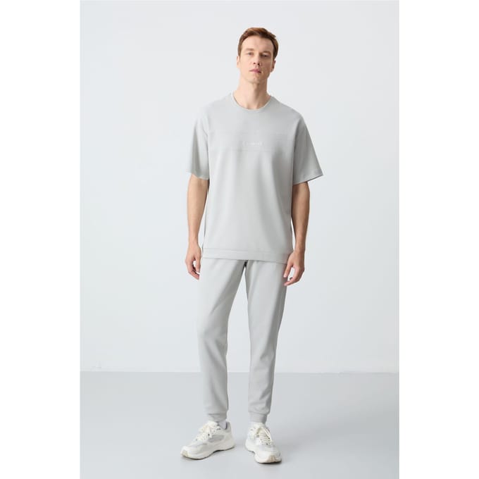 Heren Oversized T-shirt en Broek Set