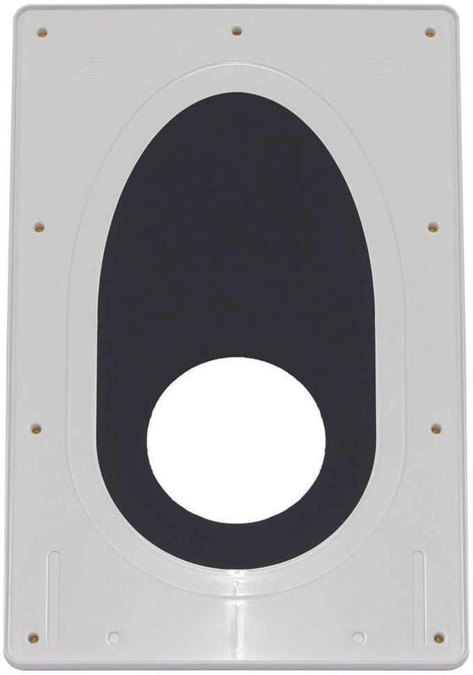 Vaillant Damprem, kunststof voor vert. DD 60/100 en 80/125, 0020095596