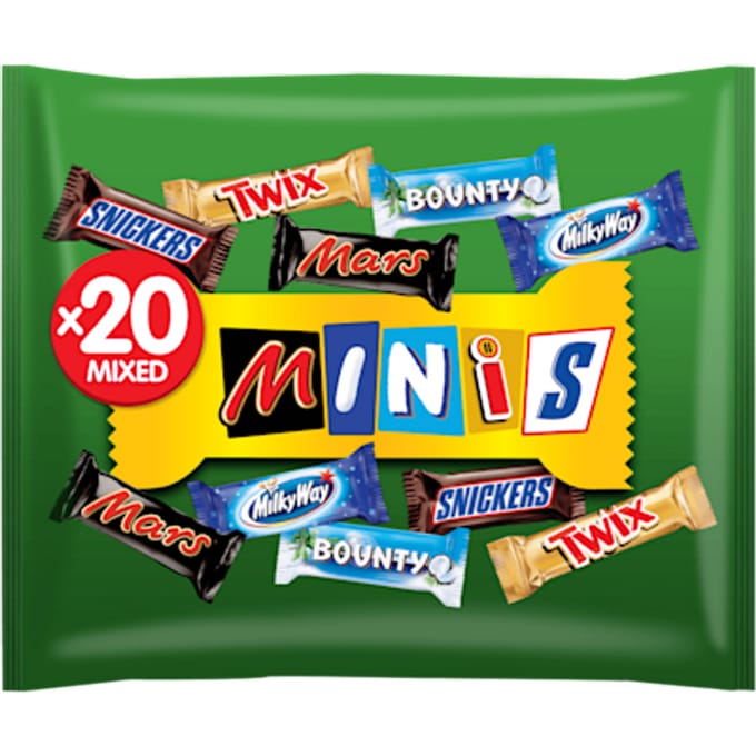 Mars Mini Chocolade Gemengde Verpakking - 400 g