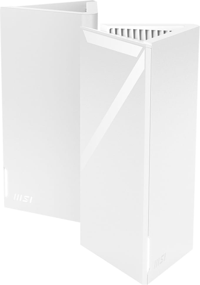 MSI Roamii BE Lite - Wi-Fi system - Wi-Fi 7 - desktop (2-Pack) - Mesh router 802.11a/b/g/n/ac/ax/be (Wi-Fi 7)