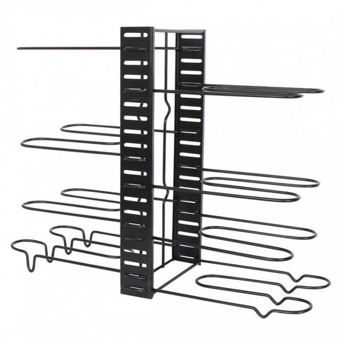 Kinghoff KH-1640 - Organisator voor Pannen - 8 Niveau - Verstelbare Hoogte