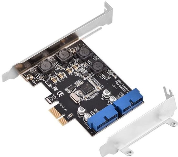Shopcentral - Mini Pci-E Usb 3.0 Kaart - 2-Poorts Uitbreiding