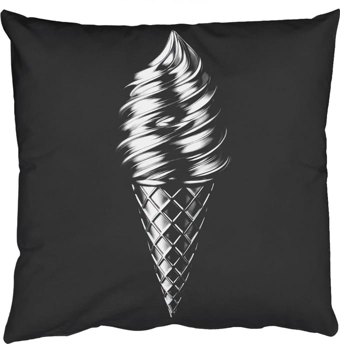 Sierkussens - Kussentjes Woonkamer - 50x50 cm - Softijs - Realistisch - Futuristisch
