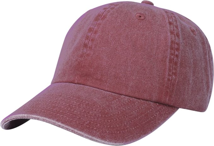 R.E.D. Rock-Engineered Design Rode pet met eenvoudig design - Unisex - Standard