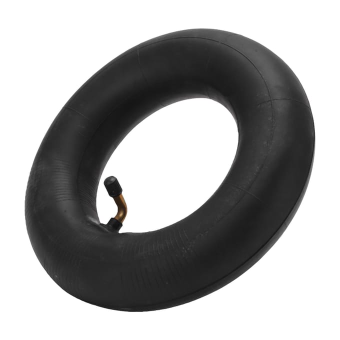 2.50?4 Rubber Binnenband Ozonbestendig Duurzaam Gebogen Ventiel Binnenband voor Elektrische Scooter black