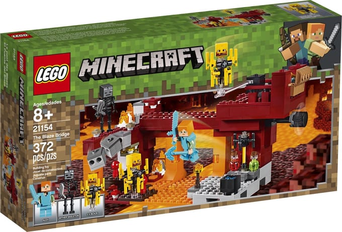 LEGO Minecraft De Blaze brug 21154