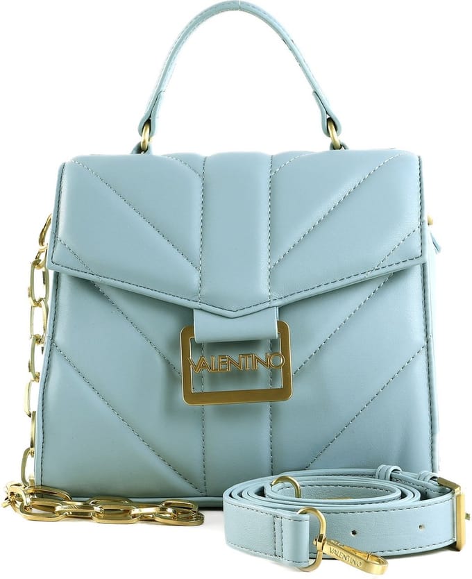 VALENTINO Schoudertas Oaxaca Flap Bag Polvere Lichtblauw