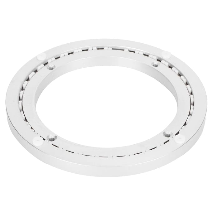 Zware Aluminiumlegering Draaibaar Lager Draaiplateau Rond Glad Stil Eettafelblad 8in 20.3cm/8in