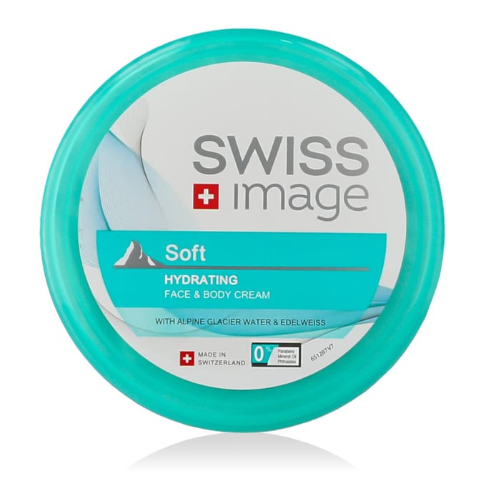 SWISS Image Zachte Hydraterende Gezichts- en Lichaamscrème 200 ml