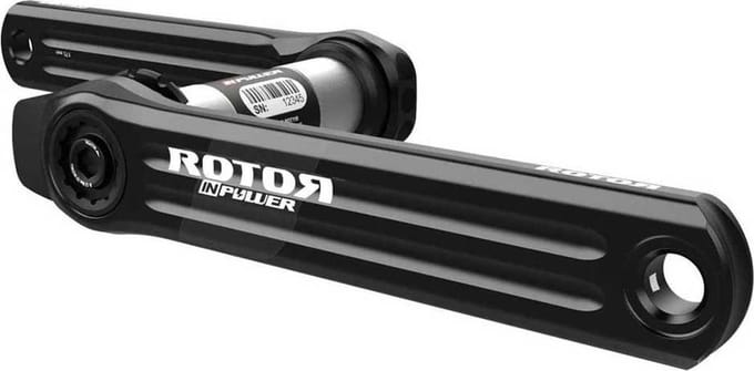 Rotor Inpower V3 Direct Mount Crank Met Vermogensmeter Zilver 170 mm