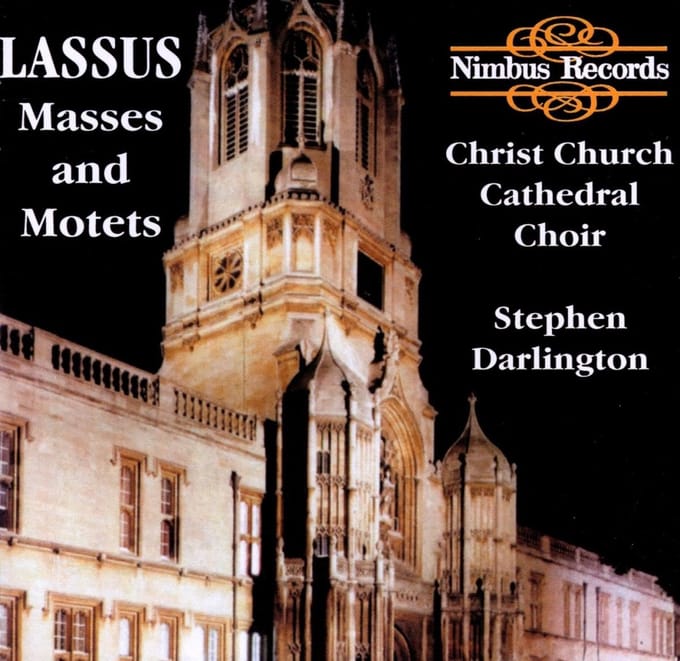 Christ Church Cathedral Choir, Stephen Darlington - Lassus: Masses & Motets (CD)