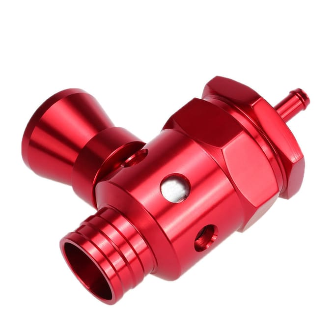 Universele 25mm Aluminium Turbo Blow Off Valve Bov met Fluittoon Verstelbaar & Hoge Prestaties black