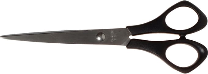 Schoolscharen, L: 16 cm, puntig, rechtshandig, 1 stuk
