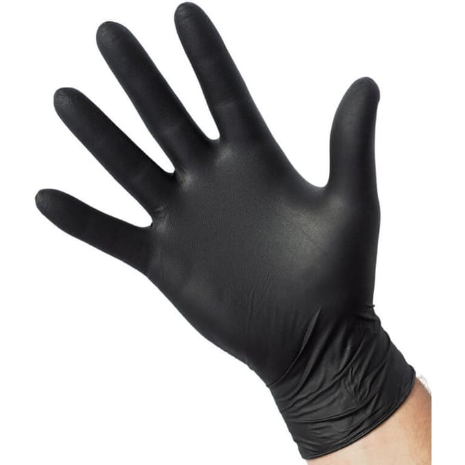 Nitril Handschoen zwart | 1000 Stuks | Extra sterk