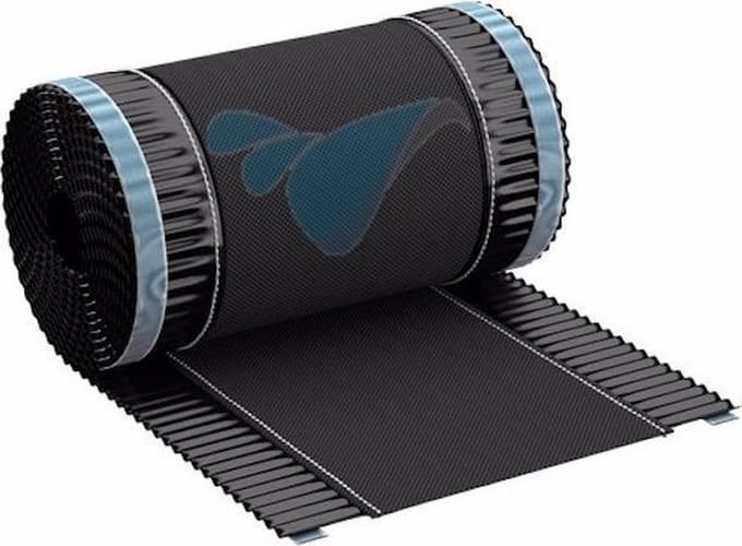 VarioVent - Ondervorst op rol 30cm x 5 meter - zwart