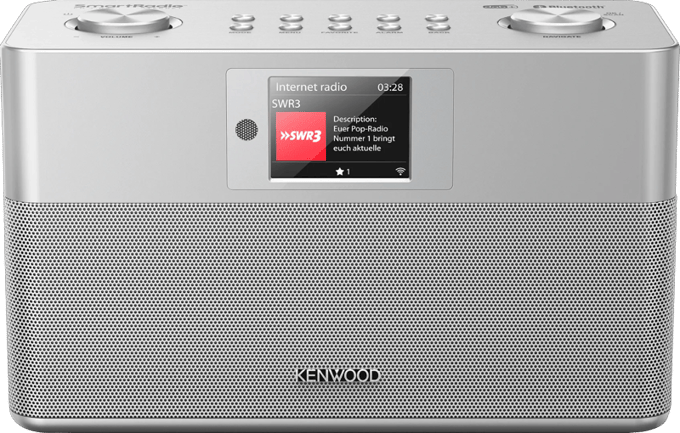 Kenwood CR-ST100S - Smart Internet Radio - DAB+ - Zilver