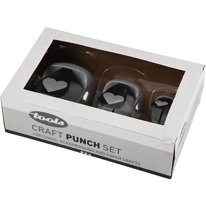 Creotime Ponsen set, b: 25+49+75 mm, hart, 3 assorti
