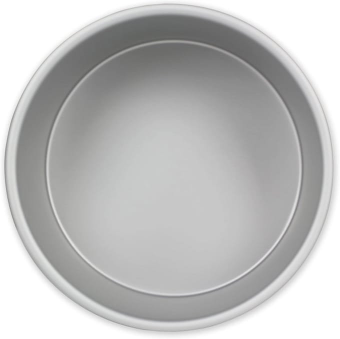 Ronde bakvorm van geanodiseerd aluminium, 40 x 40 x 10 cm
