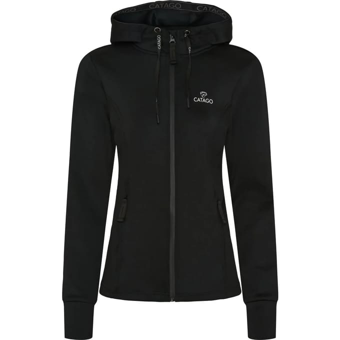 Dames hoodie met volledige rits Catago Ariana