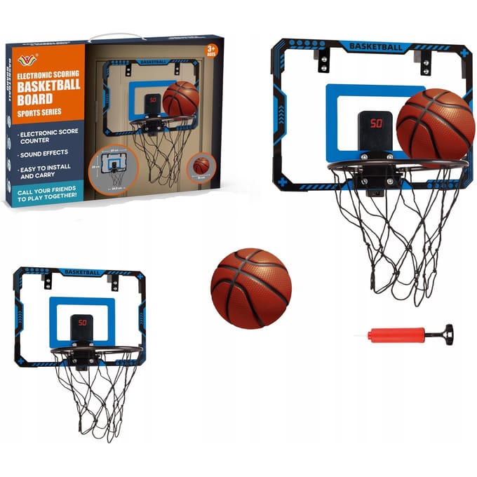 Basketbal Set met Bord, Bal en Pomp voor Kinderen