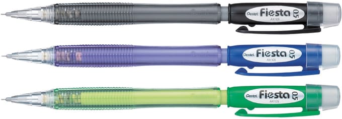 Pentel vulpotlood Fiesta AX105, transparant groen