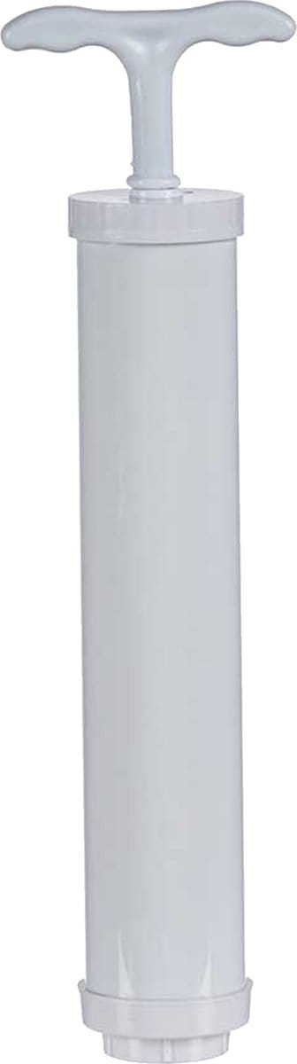 Kipit Pomp voor textiel Vacuumzak - opbergzak - kunstsof - 30 cm - lucht eruit zuigen/pompen