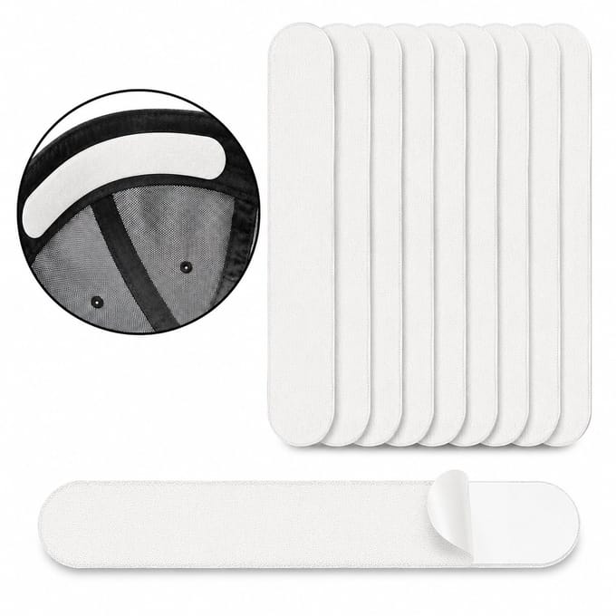 Anti Zweet Strip Pet - 10 stuks - Zelfklevend - Wit
