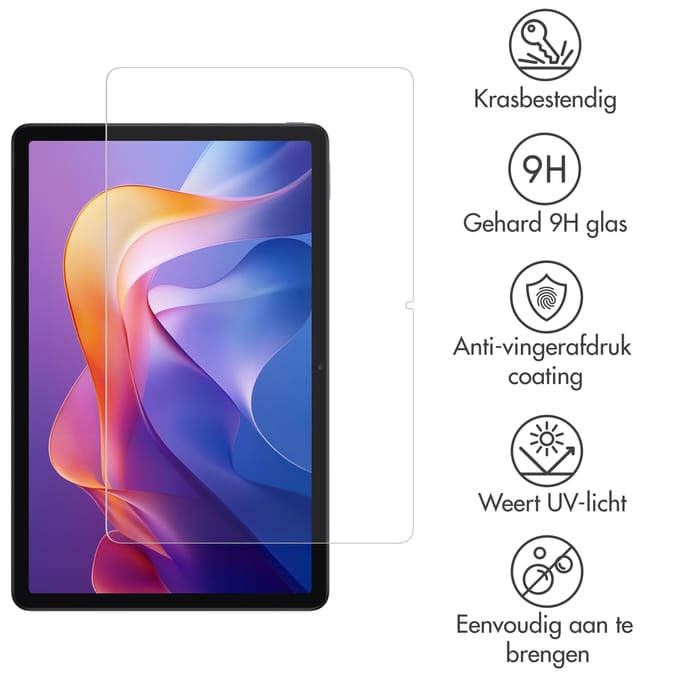 imoshion Premium Tablet Screenprotector - Geschikt voor Xiaomi Redmi Pad 2 - Gehard Glas
