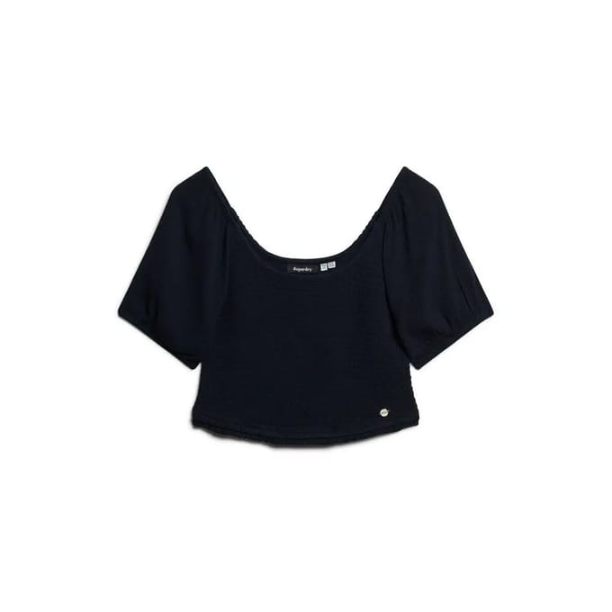 Gestikt T-shirt voor dames Superdry