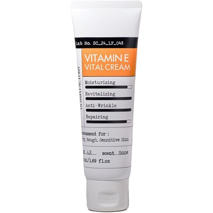 [DERMA FACTORY] Vitamine E Vitale Crème 50ml white