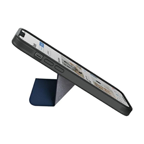 UNIQ Transforma iPhone 14 Plus / 15Plus 6.7  Magclick Oplaadhoes blauw/elektrisch blauw