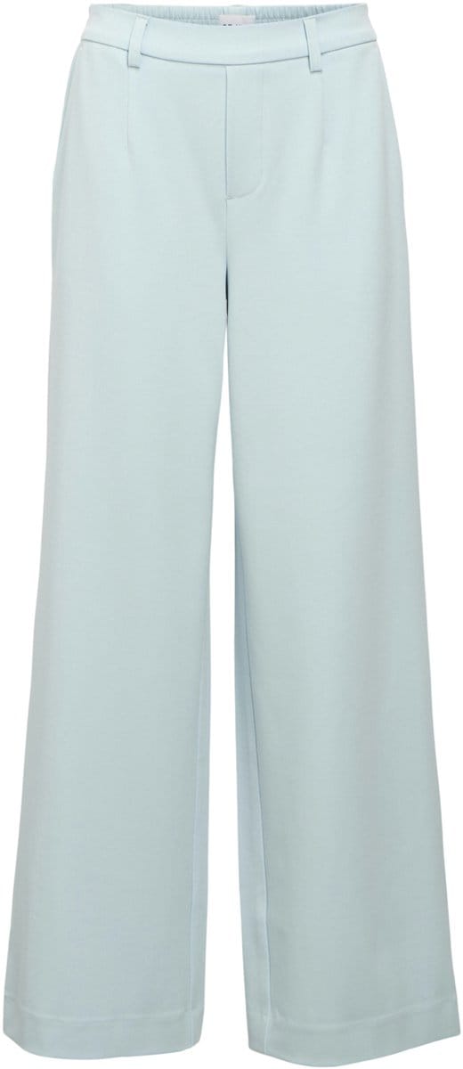 Object Objlisa Wide Pant Broeken Dames - Lichtblauw - Maat 38