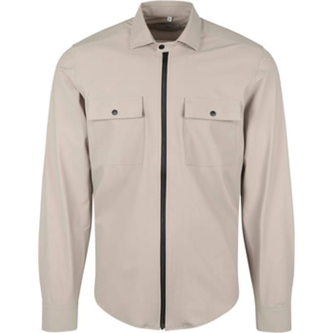 Suitable Jacket Shirt Beige - Maat XXL - Heren - Overshirt