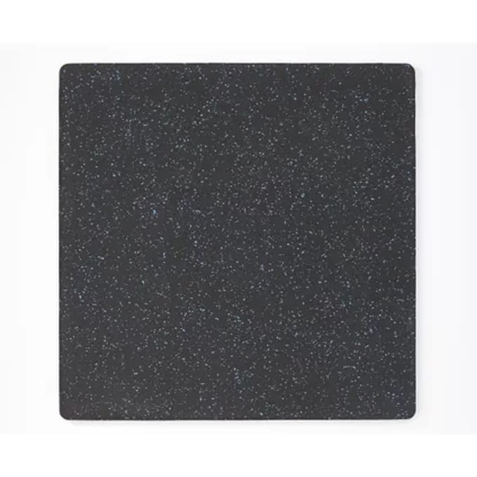 Mottez Schuimmat Zwart/blauw