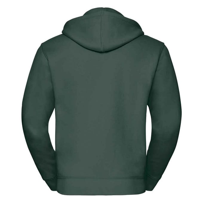 Russell Heren Authentiek Sweatshirt met capuchon (Fles groen)