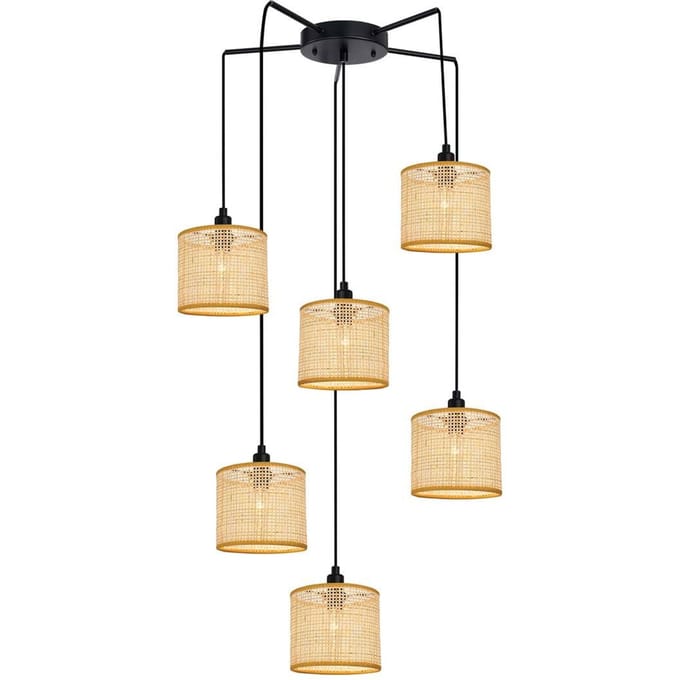 Viokef Hanglamp Erica, 6-lamps