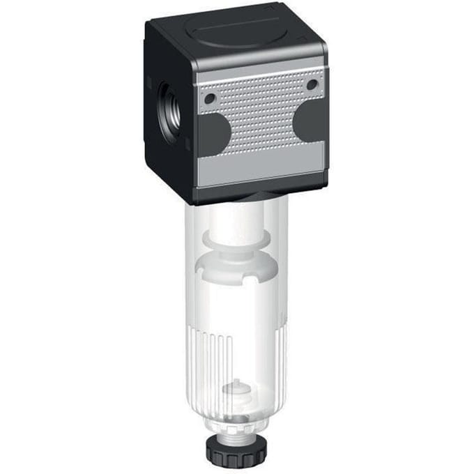 Filter 5microns G1/4'' 2000l/min Auto Polycarbonaat Multifix 1
