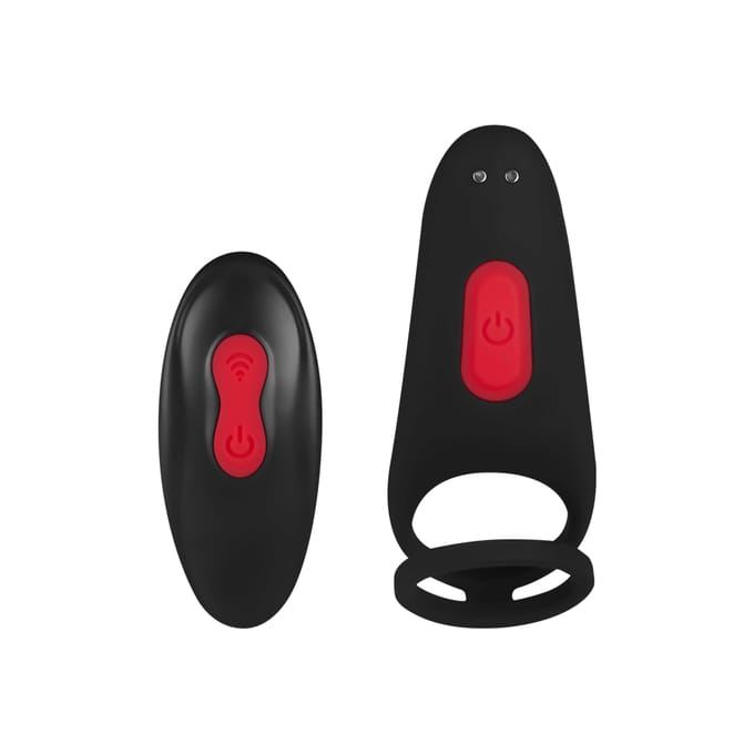 Vibrerende ring met afstandsbediening, 3   5 cm