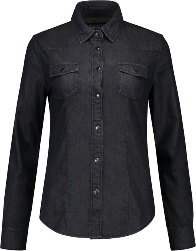 L&S Denim Shirt LS for her