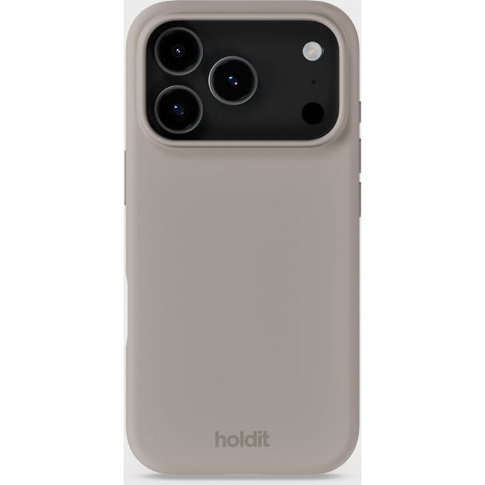 Phone Case Silicone Taupe iPhone 17 Pro Max